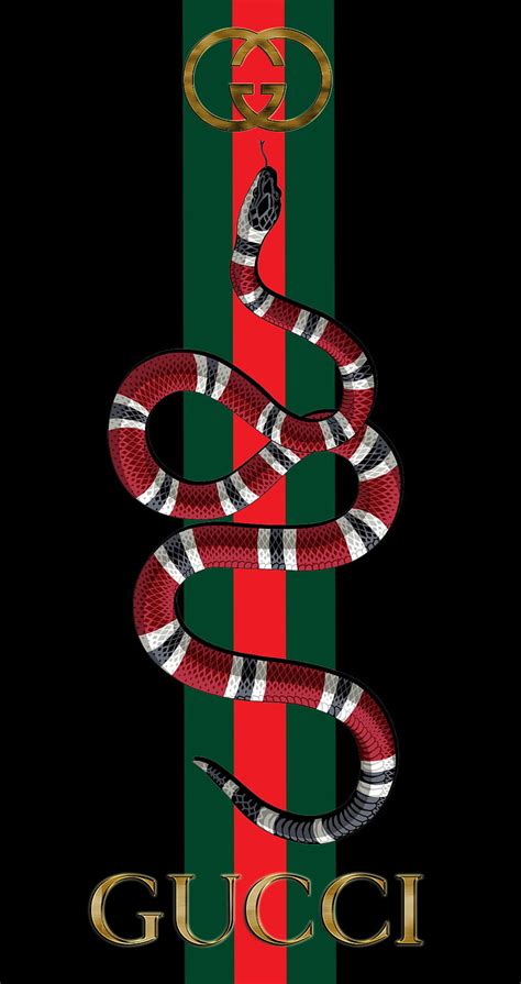 gucci snake phone wallpaper